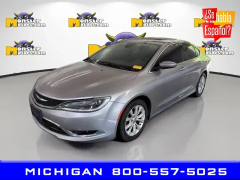 Silver 2015 Chrysler 200 C for sale in Michigan Center, MI