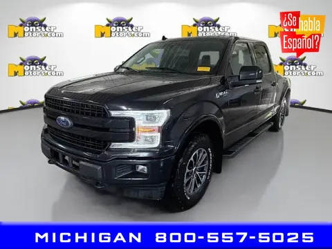Black 2018 Ford F-150 for sale in Michigan Center, MI