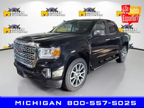 Black 2021 GMC Canyon Denali for sale in Michigan Center, MI