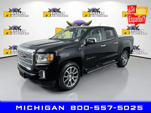 Black 2021 GMC Canyon Denali for sale in Michigan Center, MI