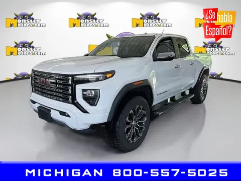 White 2023 GMC Canyon Denali for sale in Michigan Center, MI