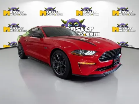 Another view of 2022 Ford Mustang EcoBoost Premium for sale in Michigan Center, MI at Monster Motors - Jackson, MI