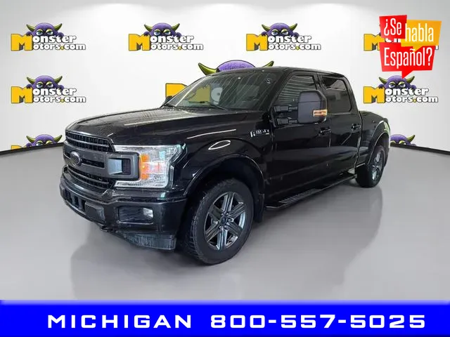 Black 2020 Ford F-150 XLT for sale in Michigan Center, MI