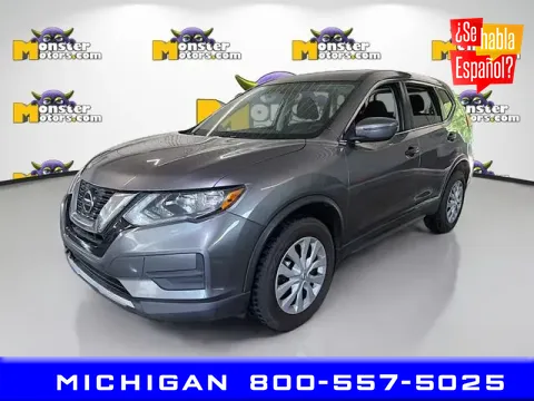 Gray 2018 Nissan Rogue for sale in Michigan Center, MI