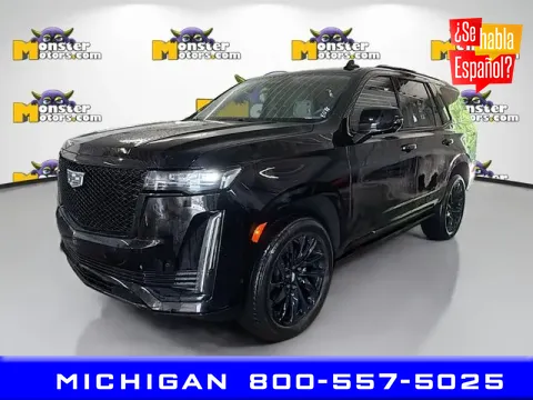 Black 2023 Cadillac Escalade Sport Platinum for sale in Michigan Center, MI