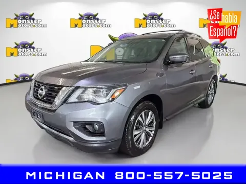 Gray 2018 Nissan Pathfinder for sale in Michigan Center, MI