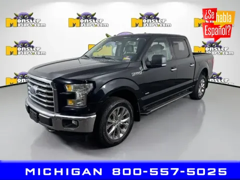Black 2017 Ford F-150 XLT for sale in Michigan Center, MI