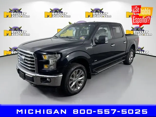 Black 2017 Ford F-150 XLT for sale in Michigan Center, MI