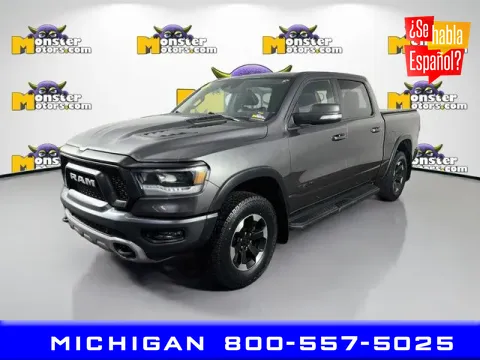 Gray 2022 Ram 1500 Rebel for sale in Michigan Center, MI
