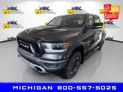 Gray 2022 Ram 1500 Rebel for sale in Michigan Center, MI