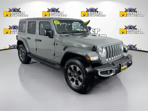 Another view of 2023 Jeep Wrangler Sahara for sale in Michigan Center, MI at Monster Motors - Jackson, MI