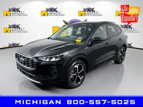 Black 2023 Ford Escape ST-Line Select for sale in Michigan Center, MI