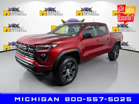 Red 2024 GMC Canyon AT4 for sale in Michigan Center, MI