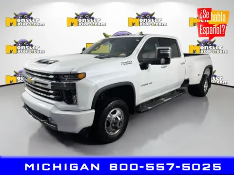 White 2020 Chevrolet Silverado 3500HD High Country for sale in Michigan Center, MI