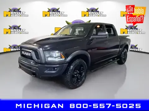 Black 2021 Ram 1500 Classic Warlock for sale in Michigan Center, MI