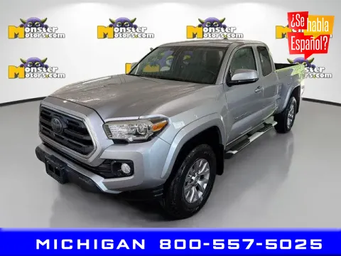Silver 2018 Toyota Tacoma for sale in Michigan Center, MI