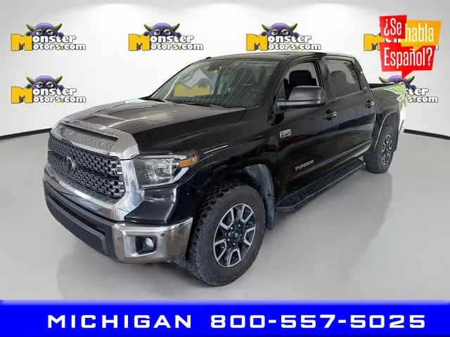 Black 2019 Toyota Tundra SR5 for sale in Michigan Center, MI