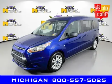 Blue 2017 Ford Transit Connect XLT for sale in Michigan Center, MI