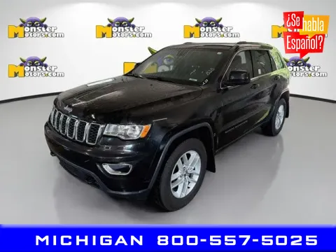 Black 2018 Jeep Grand Cherokee Laredo E for sale in Michigan Center, MI