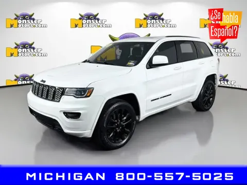 White 2020 Jeep Grand Cherokee Altitude for sale in Michigan Center, MI