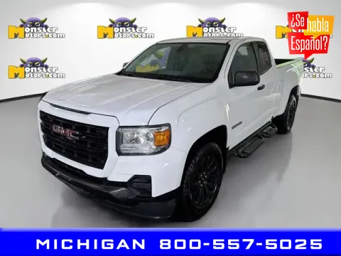 White 2022 GMC Canyon Elevation Standard for sale in Michigan Center, MI