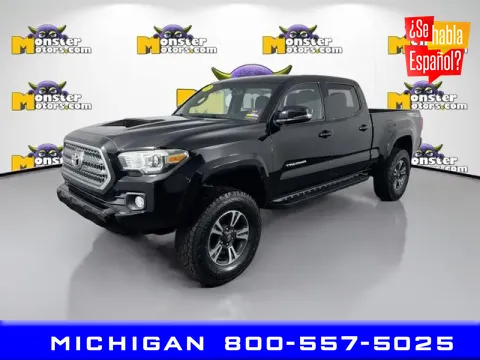 Black 2017 Toyota Tacoma TRD Sport for sale in Michigan Center, MI