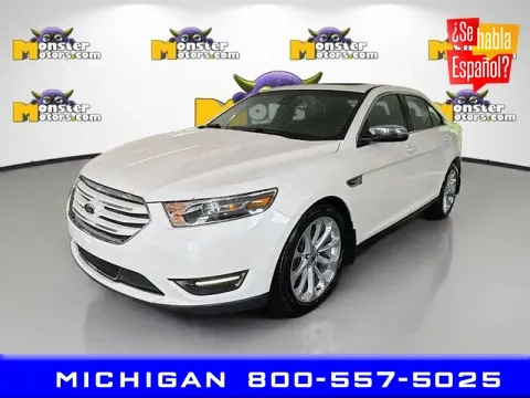 White 2018 Ford Taurus Limited for sale in Michigan Center, MI