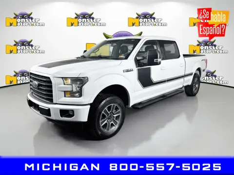 White 2017 Ford F-150 XLT for sale in Michigan Center, MI