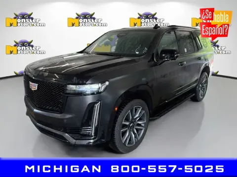 Black 2021 Cadillac Escalade Sport for sale in Michigan Center, MI