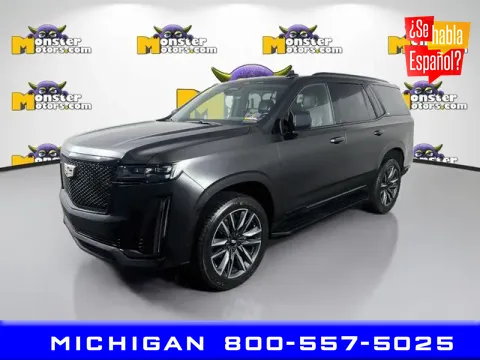 Black 2021 Cadillac Escalade Sport for sale in Michigan Center, MI