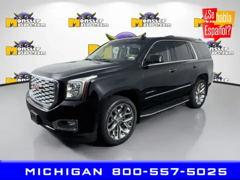Black 2018 GMC Yukon Denali for sale in Michigan Center, MI