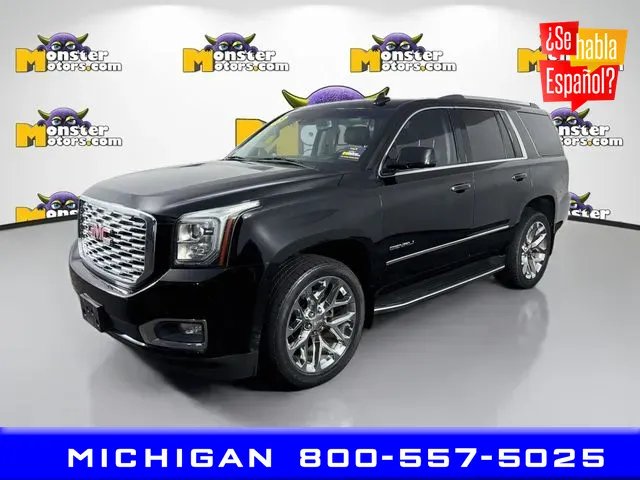 Black 2018 GMC Yukon Denali for sale in Michigan Center, MI