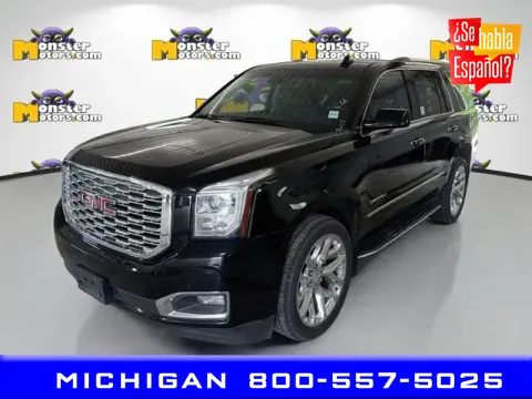 Black 2018 GMC Yukon Denali for sale in Michigan Center, MI