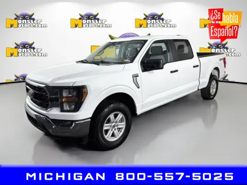 White 2023 Ford F-150 XLT for sale in Michigan Center, MI