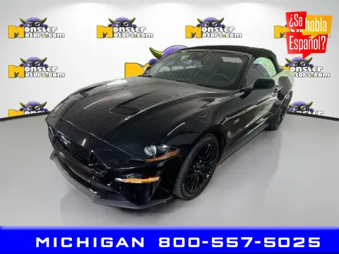 Black 2023 Ford Mustang GT Premium for sale in Michigan Center, MI