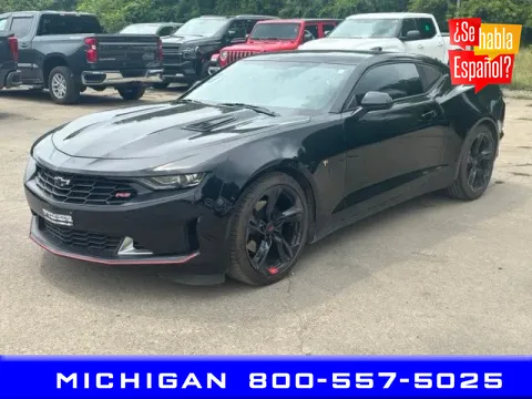 Black 2021 Chevrolet Camaro 2LT for sale in Michigan Center, MI