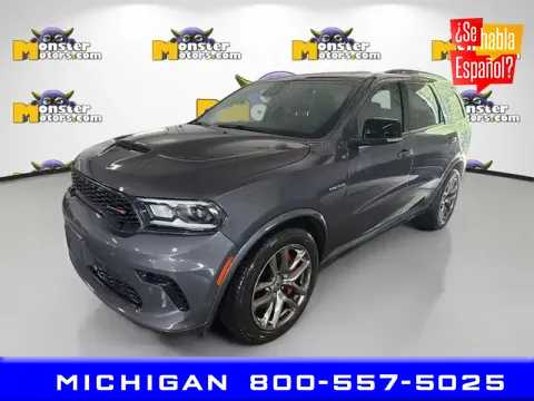 Gray 2024 Dodge Durango R/T Plus for sale in Michigan Center, MI