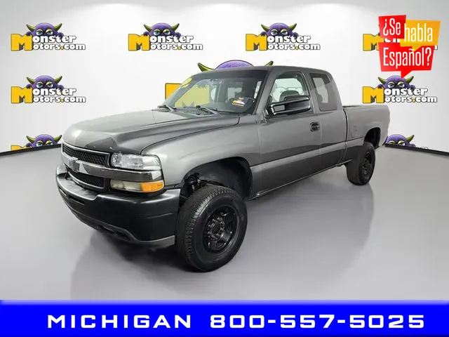 Gray 2001 Chevrolet Silverado 2500 HD LS for sale in Michigan Center, MI
