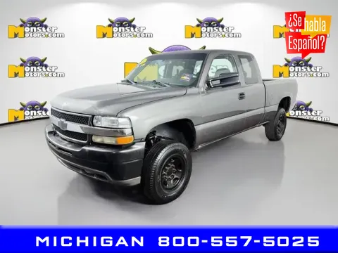 Gray 2001 Chevrolet Silverado 2500HD LS for sale in Michigan Center, MI