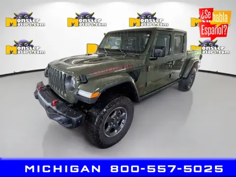 Green 2021 Jeep Gladiator Rubicon for sale in Michigan Center, MI