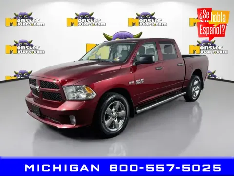 Red 2018 Ram 1500 Express for sale in Michigan Center, MI