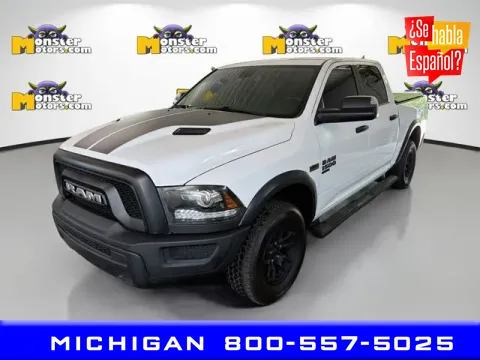 White 2021 Ram 1500 Classic Warlock for sale in Michigan Center, MI