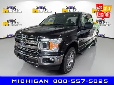 Black 2019 Ford F-150 XLT for sale in Michigan Center, MI