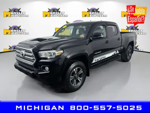 Black 2017 Toyota Tacoma TRD Off-Road for sale in Michigan Center, MI