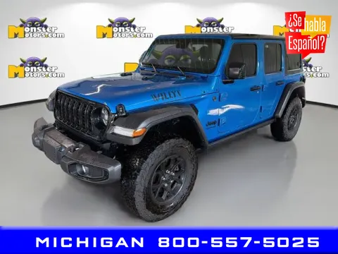 Unknown 2024 Jeep Wrangler Willys for sale in Michigan Center, MI