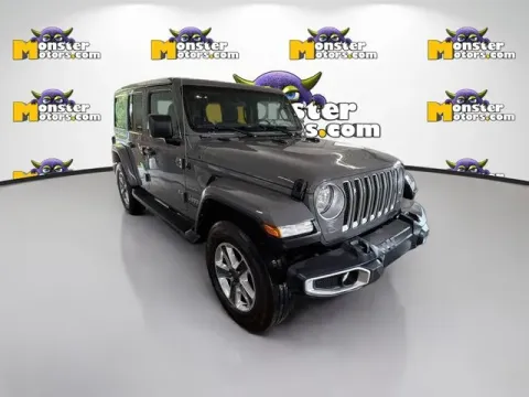 Another view of 2021 Jeep Wrangler Unlimited Sahara for sale in Michigan Center, MI at Monster Motors - Jackson, MI