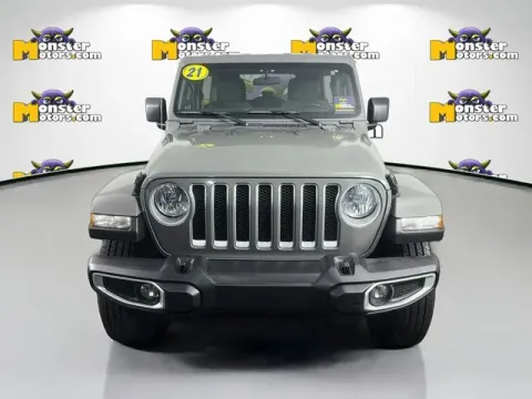 Photos of 2021 Jeep Wrangler Unlimited Sahara for sale in Michigan Center, MI at Monster Motors - Jackson, MI