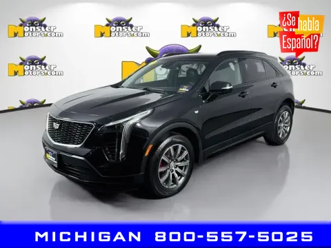 Black 2021 Cadillac XT4 Sport for sale in Michigan Center, MI