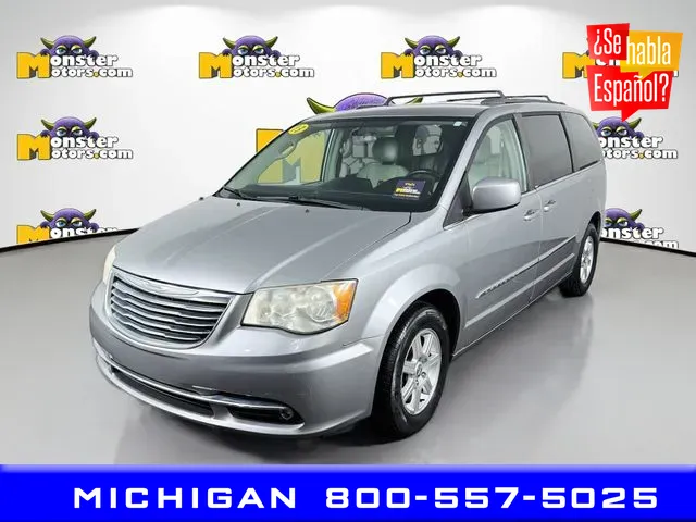 Silver 2013 Chrysler Town & Country Touring for sale in Michigan Center, MI