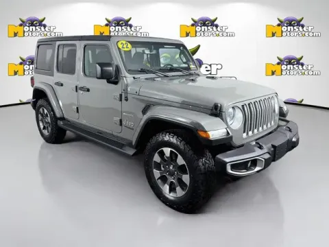 Another view of 2022 Jeep Wrangler Unlimited Sahara for sale in Michigan Center, MI at Monster Motors - Jackson, MI